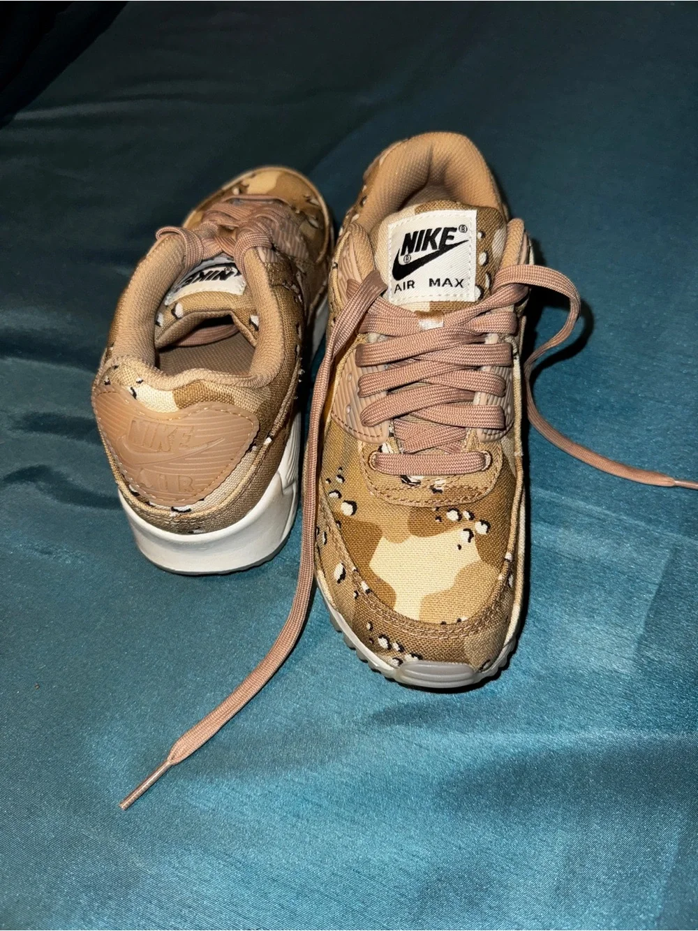 Nike Air Max 90 Desert Camo Sneakers - size 7